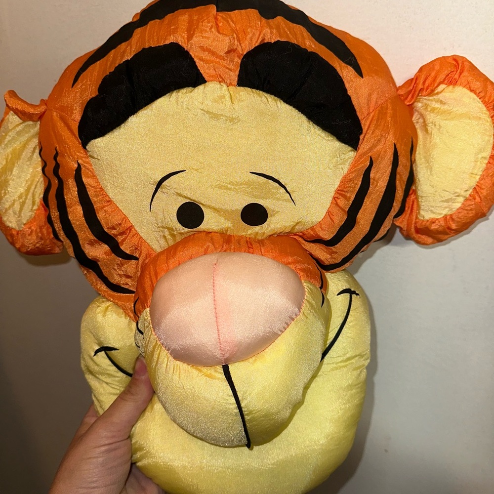 Plush Tigger Head Pillow